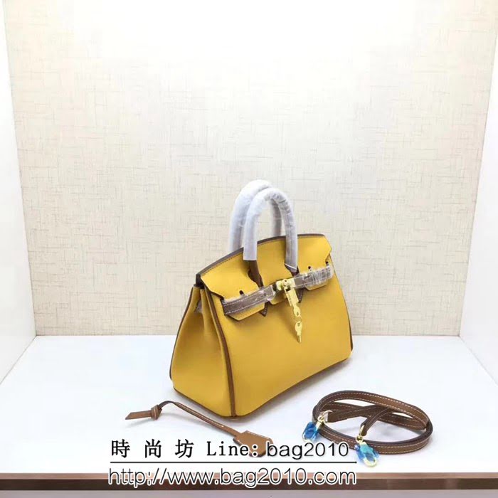 愛馬仕Herme*brikin 拼色 半手工牛皮包 可手提斜跨 0AM1446